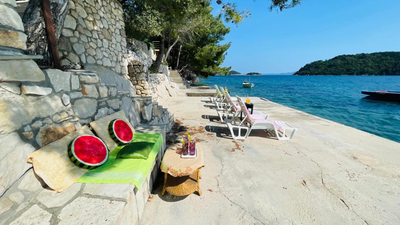 Lovely Apartments On The Private Beach - Island Korcula Prizba Exterior foto