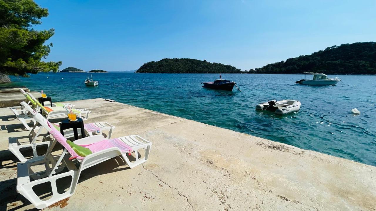 Lovely Apartments On The Private Beach - Island Korcula Prizba Exterior foto